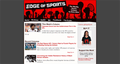 Desktop Screenshot of edgeofsports.com